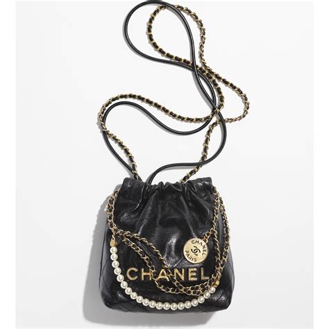 chanel mini bag 94305|CHANEL 22 Mini HandbagShiny Calfskin & Gold.